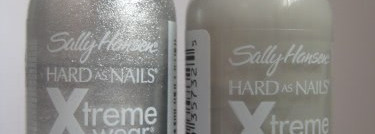 Sally Hansen Hard As Nails Xtreme Wear  nail color Celeb City 220 и Wet Cement 460