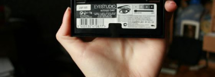 Тени Maybelline EyeStudio Quatro & Oriflame Соло "Сливовый блеск" или что же с ними делать?