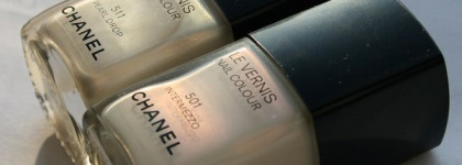 Chanel le vernis #501 Intermezzo, #511 Pearl Drop