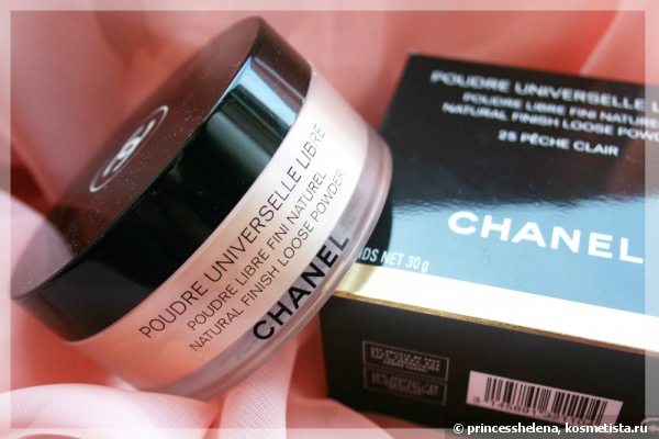 Chanel Poudre Universelle Libre Natural Finish Loose Powder #25 Peche Clair – Рассыпчатая пудра с естественным эффектом