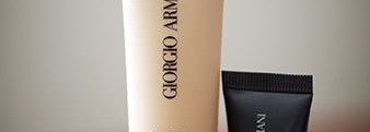 Giorgio Armani - оттеночная вуаль Face Fabric Second Skin nude makeup SPF 12