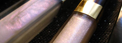 Battle: Guerlain KissKiss Pearl Gloss #800 vs Chanel Levres Scintillantes Glossimer #98 Galactic