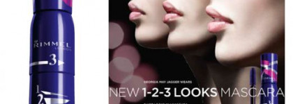 Тушь Rimmel - 1-2-3 Looks Mascara + свотчи