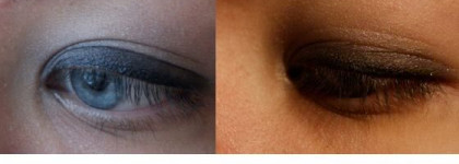 Guerlain Ombre Eclat 1 Couleur #101 Sable Blond & Guerlain Ombre Eclat Duo & Liner #383 L'Heuere de Nuit