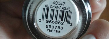 Настоящая Зима с Orly Au Champagne