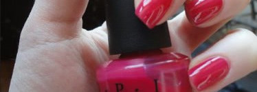 Малиновое настроение или лак от OPI Do you think i'm tex-y?