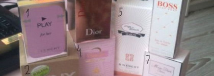 Моя парфюмерная мини - коллекция