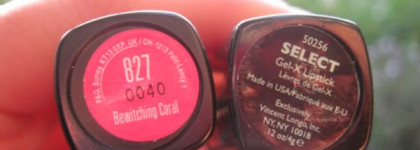 Яркая осень. Помады Max Factor 827 и Vincent Longo Select