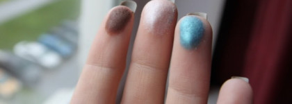 Июньская радость с Elizabeth Arden Eye Shadow Trio New York " Viridian Bloom "