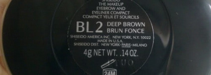 Компактное средство для подводки бровей и глаз от Shiseido The Makeup Eyebrow and Eyeliner Compact (BL2 Deep Brown)