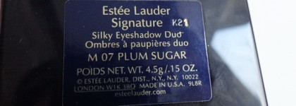 Двойные шелковистые тени для век Estee Lauder Signature Silky Eyeshadow Duo №07 (Plum Sugar)