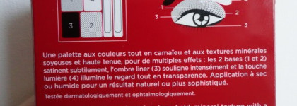 Весна на душе. Четырехцветные  минеральные тени для век Clarins Ombre Minerale 4 Couleurs №03 (Rosewood)