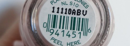 Розовая жемчужина O.P.I Play The Peonies (NL S10)