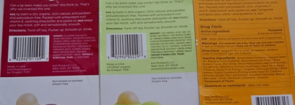 Бальзамы для губ Eos и Carmex