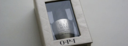 OPI Nail Lacquer "Pure 18k White Gold&Silver Top Coat" HL E58