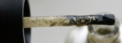 OPI Nail Lacquer "Pure 18k White Gold&Silver Top Coat" HL E58