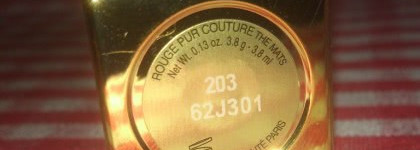 Настоящая рок-звезда Yves Saint Laurent Rouge pur couture the mats 203 Rouge rock