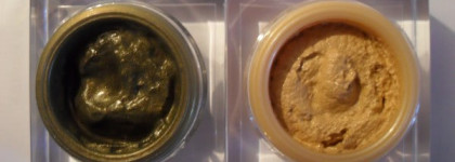 Кремовые тени YSL  Fard Lumiere Aquaresistant:оттенки 03 и 05