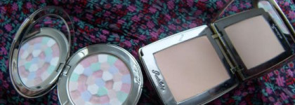 Три мои пудры: Guerlain Meteorites Voyage, Guerlain Parure, Chanel Soleil Tan