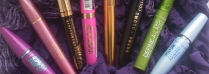 Тушь для ресниц. Часть 1