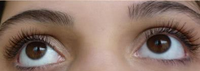 Преображение ресниц с тушью YSL Volume Effet Faux Cils Noir Radical