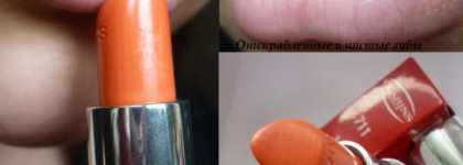 Капризная Мадемуазель - Clarins Joli Rouge Tenue Hydratation Long-Wearing Moisturizing Lipstick ( # 711)