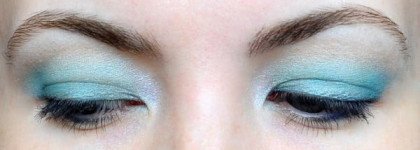 Бюджетная бирюза от Pupa 4 Eyes оттенок 01