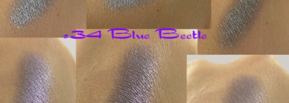 Метаморфозы дуохромов Eyes to Kill Intense Silk eye shadow в оттенках #30 Rose Popillia и #34 Blue Beetle из коллекции Scarabeo от Giorgio Armani