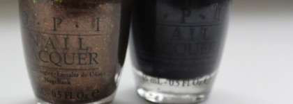 Осень-время опят. Мои осенние O.P.I Shim-merry Chic и O.P.I Light My Sapphire