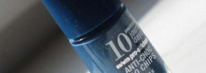 Синие. Вся глубина синего цвета в лаках одноимённого оттенка от Bourjois, Alessandro и Attitude Nail Polishes