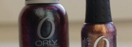 Orly Сosmic FX Collection Galaxy Girl и Orly  Holiday Soiree Ingenue