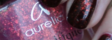 Лаки со слюдой  Aurelia Magnifique Flakes тон 140 «Сказочный намек» и тон 139 «Сокровища Али-Бабы»