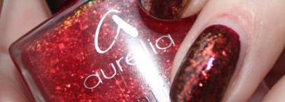 Лаки со слюдой  Aurelia Magnifique Flakes тон 140 «Сказочный намек» и тон 139 «Сокровища Али-Бабы»