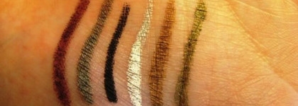 Любимый карандаш: Avon SuperShock gel eyeliner, почти все оттенки