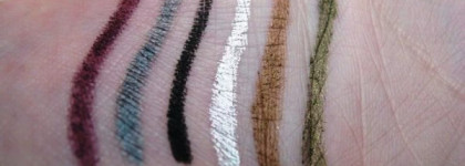 Любимый карандаш: Avon SuperShock gel eyeliner, почти все оттенки