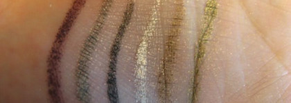 Любимый карандаш: Avon SuperShock gel eyeliner, почти все оттенки