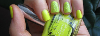 El Corazon: Disco-Dance #813 + как нанести сухой глиттер на ногти