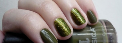 Jessica: Victorian Crush + Orly: It's Not Rocket Science
