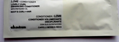 Davines: Love. Lovely curl enchancing shampoo & condicioner