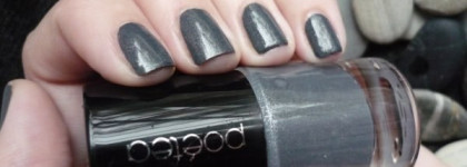 Poetea #3029 - каменный серый с серебряным мерцанием