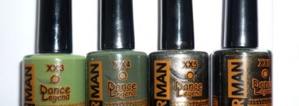 Мои коллекция лаков Dance Legend. Часть 1