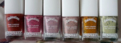 Sagitta Professional: Dalmatian Collection nail laquer, обзор и свотчи всей коллекции