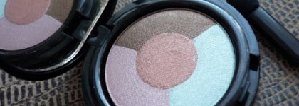 Poetea: Amulet eyeshadow #5508 - четырёхцветные тени и пять вариантов макияжа