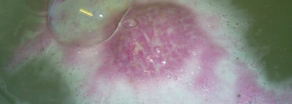 Lush: крем для тела Чарити Пот, бомба для ванны Сумерки