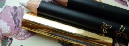 Lambre eye liner # 1 белый, # 7 баклажан