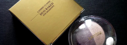 Lambre: Duo Baked eye shadows # D2. Запечённые тени и три варианта макияжа