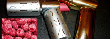 Малиновые помады Lambre и Yllozure