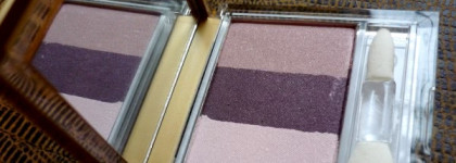 Три оттенка-комплимента для зелёных глаз. Lambre Satin Trio eye shadow #06