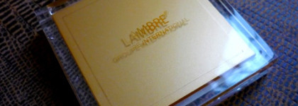 Три оттенка-комплимента для зелёных глаз. Lambre Satin Trio eye shadow #06