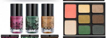 В стилистике модерна... Catrice Limited Edition Arts Collection Eye and Face Palette #C02 art nouveau